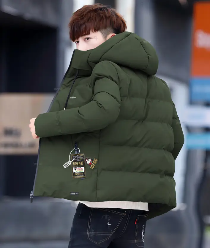 FUTSE PENO Men Colorblock Casual Jacket - Image 3