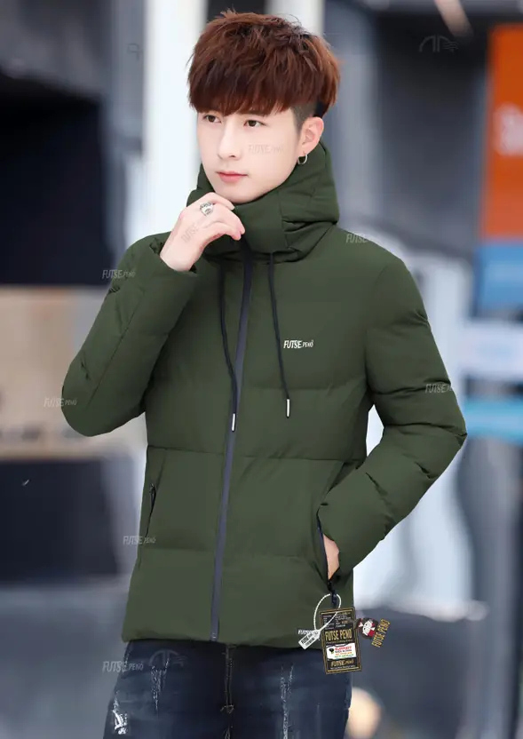 FUTSE PENO Men Colorblock Casual Jacket - Image 4